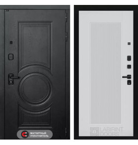 Входная дверь GRAND 30 - Белый рельеф софт