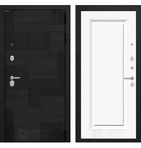 Входная дверь PAZL 27 - Эмаль RAL 9003