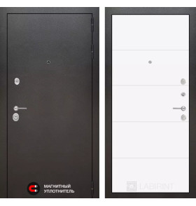 Входная дверь SILVER 13 - Белый софт