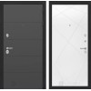 Входная дверь ART 24 - Белый софт | Современная декоративная MDF панель 10 мм, цвет 