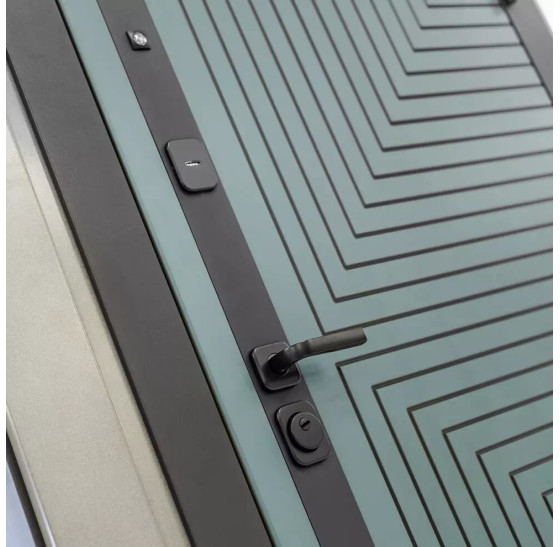 Входная дверь CREDOR 13 - Грей софт | Фрезерованная МДФ панель 10 мм, цвет 