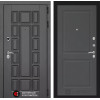 Входная дверь Нью-Йорк 11 - Графит софт | Декоративная MDF панель 16 мм с наличником, цвет 