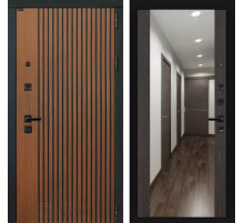 Входная дверь STORM с Зеркалом Максимум - Венге