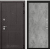 Входная дверь URBAN 24 - Бетон светлый | Стильная декоративная MDF панель 10 мм с наличником, цвет 