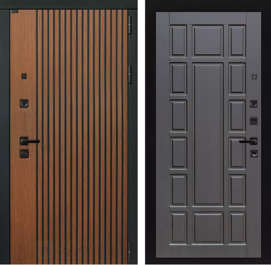 Входная дверь STORM 12 - Венге | Декоративная МДФ панель 10 мм в цвете 