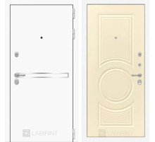 Входная дверь Лайн WHITE 23 - Шампань софт