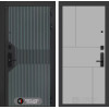 Входная дверь Смартлаб 21 - Грей софт | Фрезерованная МДФ панель 10 мм, цвет 