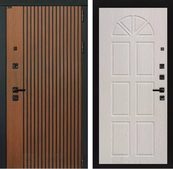 Входная дверь STORM 15 - Алмон 25 | Декоративная МДФ панель 10 мм в цвете 