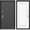Входная дверь ART 27 - Эмаль RAL 9003 | Современная декоративная MDF панель 10 мм, цвет 