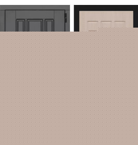 Входная дверь Нью-Йорк 04 - Беленый дуб