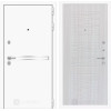 Входная дверь Лайн WHITE 06 - Сандал белый | Металл с покрытием 