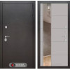 Входная дверь SILVER с Зеркалом 19 - Грей софт | Металл с покрытием 