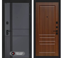 Входная дверь EVOLAB 03 - Орех бренди