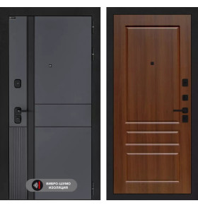 Входная дверь EVOLAB 03 - Орех бренди