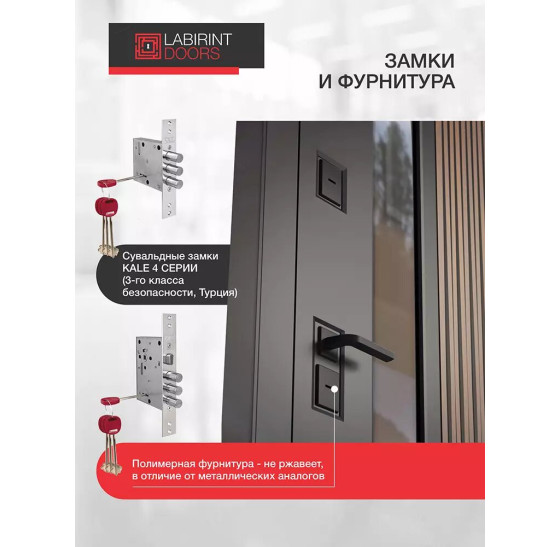 Входная дверь Скандия для улицы со стеклом | Влагостойкая MDF панель 12 мм комбинированная в цвете "Magic Black silk" и "Орех грецкий" с патиной