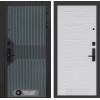 Входная дверь Смартлаб 06 - Белое дерево | Фрезерованная МДФ панель 10 мм, цвет 
