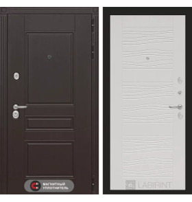 Входная дверь Мегаполис 06 - Белое дерево