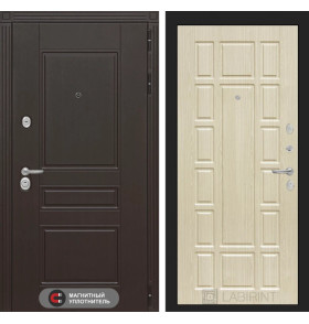 Входная дверь Мегаполис 12 - Беленый дуб
