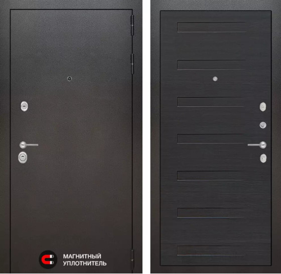 Входная дверь SILVER 14 - Эковенге | Металл с покрытием 