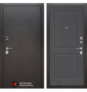 Входная дверь SILVER 11 - Графит софт