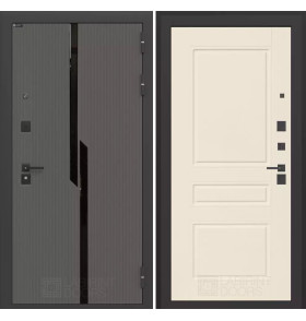 Входная дверь CARBON 03 - Капучино (Крем софт)