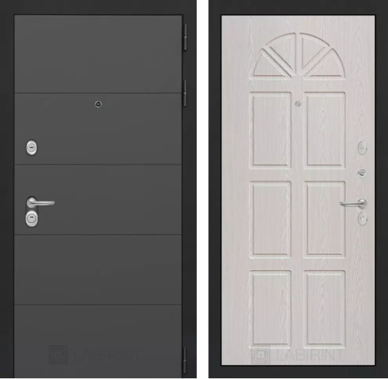 Входная дверь ART  15 - Алмон 25 | Современная декоративная MDF панель 10 мм, цвет 