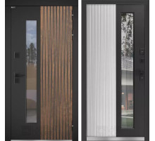 Входная дверь Скандия для улицы со стеклом