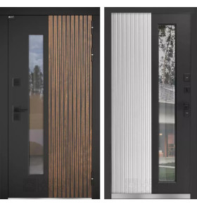 Входная дверь Скандия для улицы со стеклом