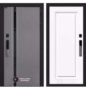 Входная дверь Пиано Смарт 2.0 панель 27 - Эмаль RAL 9003