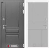 Входная дверь Платинум 21 - Грей софт | Декоративная MDF панель 16 мм с наличником, цвет 