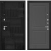 Входная дверь PAZL 11 - Графит софт | Современная MDF панель 10 мм, цвет 