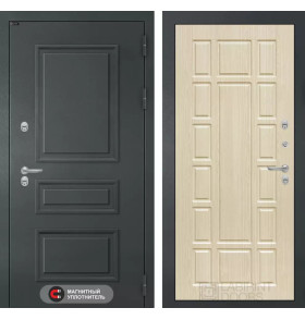 Входная дверь Атлантик 12 - Беленый дуб