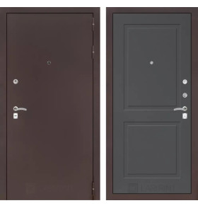 Входная дверь CLASSIC антик медный 11 - Графит софт