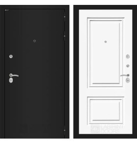 Входная дверь CLASSIC шагрень черная 26 - Эмаль RAL 9003