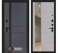 Входная дверь EVOLAB с зеркалом 19 - Грей софт