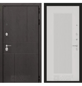 Входная дверь URBAN 30 - Белый рельеф софт