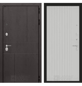 Входная дверь URBAN 29 - Белый рельеф софт