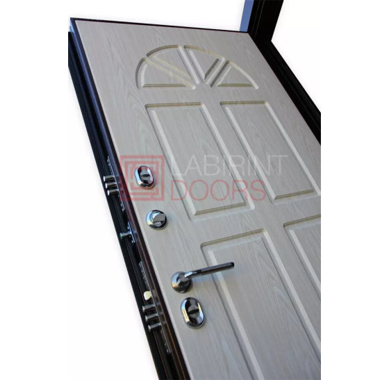 Входная дверь Термо Магнит 15 - Алмон 25 | Металл с 2-х слойным покрытием. 1 слой - цинкосодержащий грунт, 2 слой - покраска 
