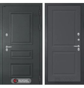 Входная дверь Атлантик 11 - Графит софт