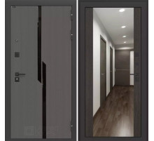 Входная дверь CARBON с зеркалом Максимум - Венге