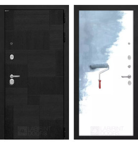 Входная дверь PAZL 28 - Грунт под покраску