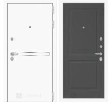 Входная дверь Лайн WHITE 11 - Графит софт