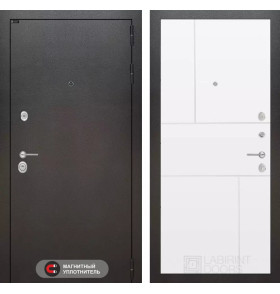 Входная дверь SILVER 21 - Белый софт