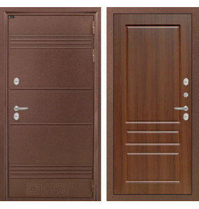Входная дверь Термо Лайт 03 - Орех бренди
