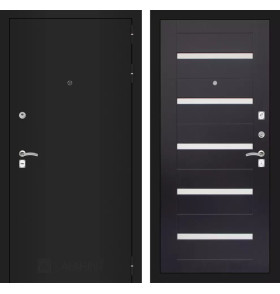 Входная дверь CLASSIC шагрень черная 01 - Венге