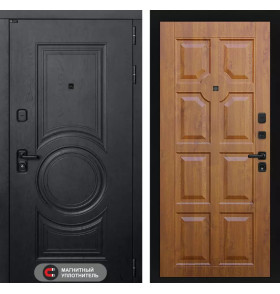 Входная дверь GRAND 17 - Золотой дуб