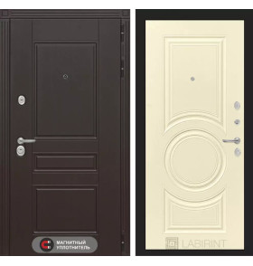 Входная дверь Мегаполис 23 - Шампань софт