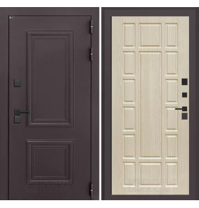 Входная дверь Полярис лайт 12 - Беленый дуб