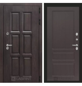 Входная дверь Лондон 03 - Орех премиум