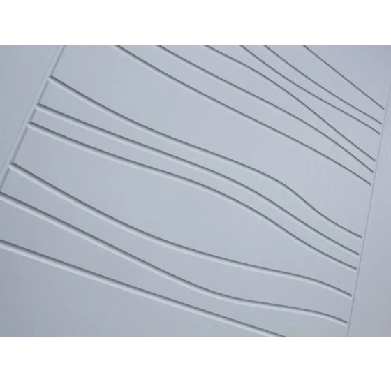 Входная дверь CLASSIC антик медный 06 - Белое дерево | Металл с практичным покрытием 